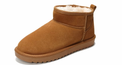 Hygra Genuine Suede Ankle Boots