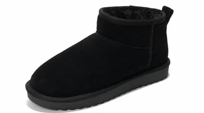 Hygra Genuine Suede Ankle Boots