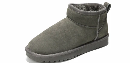 Hygra Genuine Suede Ankle Boots